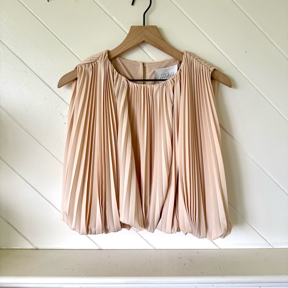 Anthropologie Maeve cropped blouse